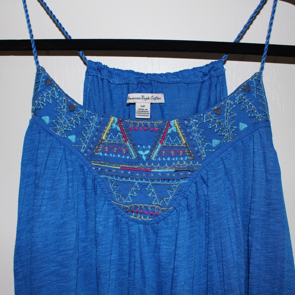 NWOT American Eagle blue tank top
